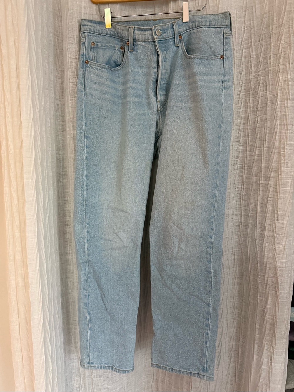 Levi's Light Wash Women's Straight-Leg Jeans